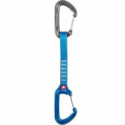 De gros 🤩 Dégaines Escalade OCUN HAWK QD WIRE PA 16MM 15CM BLUE 22 Bleu / Gris 🎉