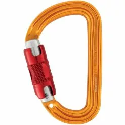 Grosses soldes 😀 Mousquetons Escalade PETZL MOUSQUETON SM'D TWIST LOCK 22 Orange 🌟