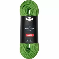 De gros 🔥 Cordes Escalade COUSIN TRESTEC DURA DURA 9.5MM X 60M GREEN SPRING 22 Vert 🥰