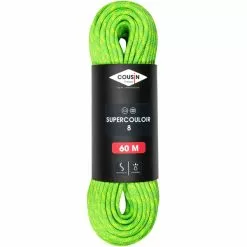 Budget ✨ Cordes Escalade COUSIN TRESTEC SUPERCOULOIR 8.0MM X 60M GREEN GRANNYSMITH 22 Vert 💯