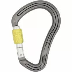 Remise 😍 Mousquetons Escalade DMM 30KN BOA HMS SCREWGATE TITANIUM/LIME 21 Gris / Jaune ⌛