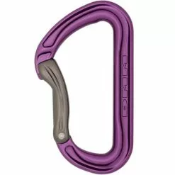 Tout neuf 🎁 Mousquetons Escalade DMM SHADOW BENT GATE PURPLE/TITANIUM 21 Violet / Gris 🤩