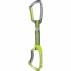 Tout neuf ❤️ Dégaines Escalade CLIMBING TECHNOLOGY LIME SET 12 CM NY 22 Vert / Gris 🧨