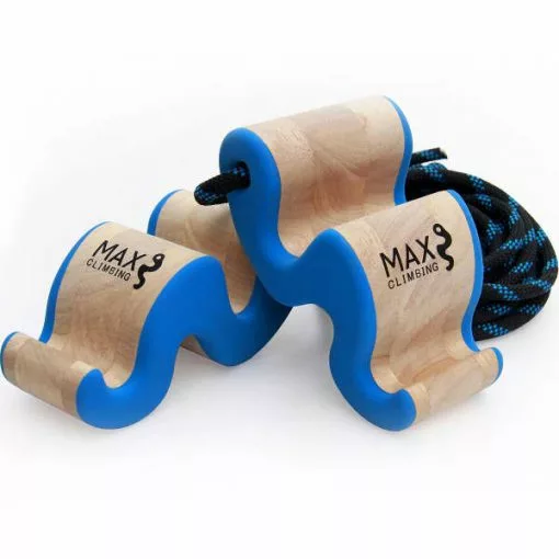 Promo 🥰 Poignée Escalade MAX CLIMBING MAXGRIP HYBRID 22 Beige / Bleu ⌛ -Escalade Alpinisme Boutique 9 97484 maxgrip hybrid mc maxgrip hybrid 01